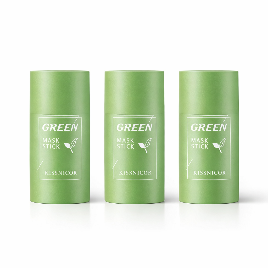 Green Tea Cleansing Mask Stick | 15-Minute T-Zone Reset | Shrink Pores | Deep Blackhead Remover