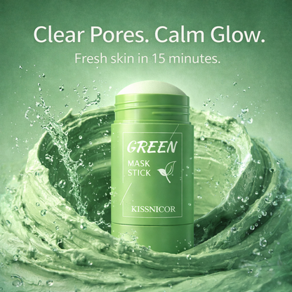 Green Tea Cleansing Mask Stick | 15-Minute T-Zone Reset