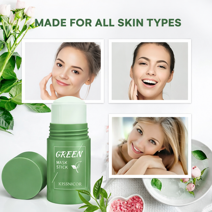 Green Tea Cleansing Mask Stick | 15-Minute T-Zone Reset