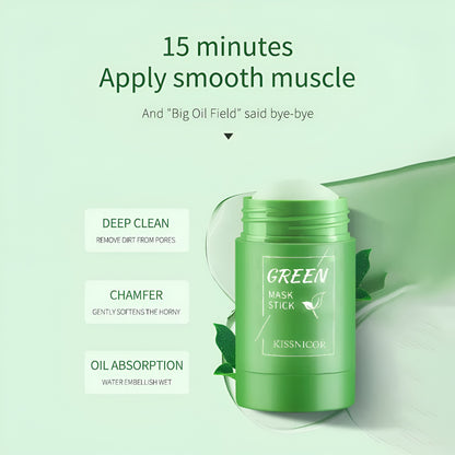 Green Tea Cleansing Mask Stick | 15-Minute T-Zone Reset